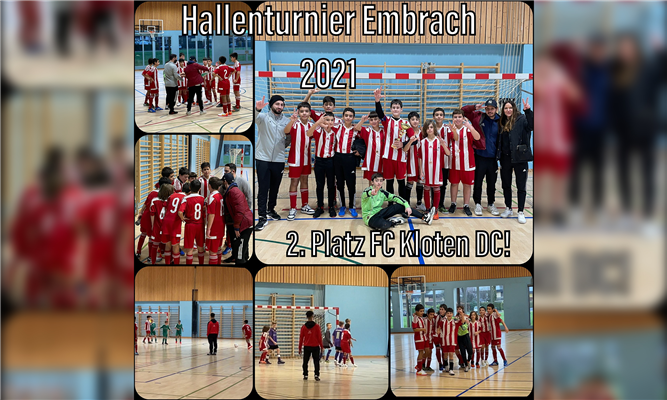 Junioren Dc: 2. Platz am Hallenturnier in Embrach