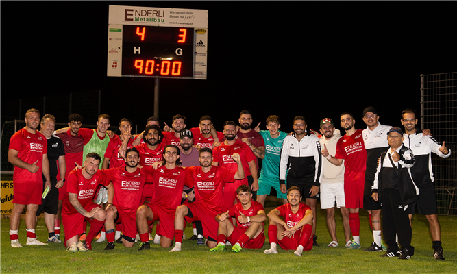 Herren 1 gewinnt sein Auftaktspiel gegen ein starkes Wetzikon 