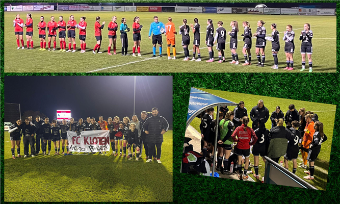 Die Klotenerinnen qualifizieren sich für den FVRZ-Cup ¼ Final