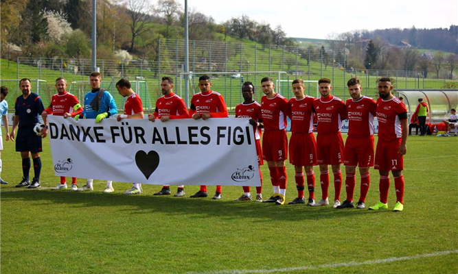 Unser Fanionteam erkämpfte sich 3 Punkte - auch für Figi