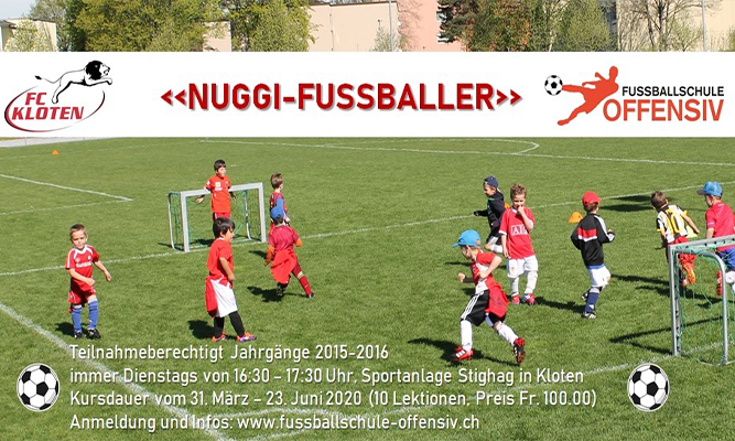 Neuer Kurs für kleine Fussballbegeisterte 